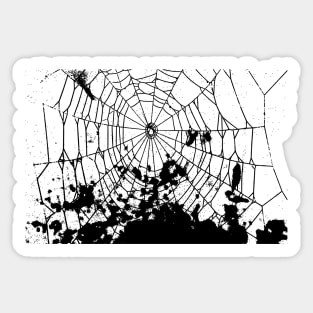 Spiderweb Sticker